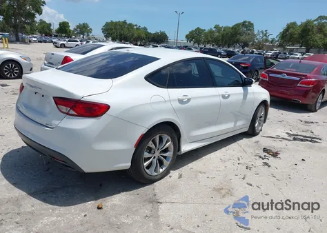 2015 Chrysler 200 S из США, поврежденный, VIN 1C3CCCBB8FN715368